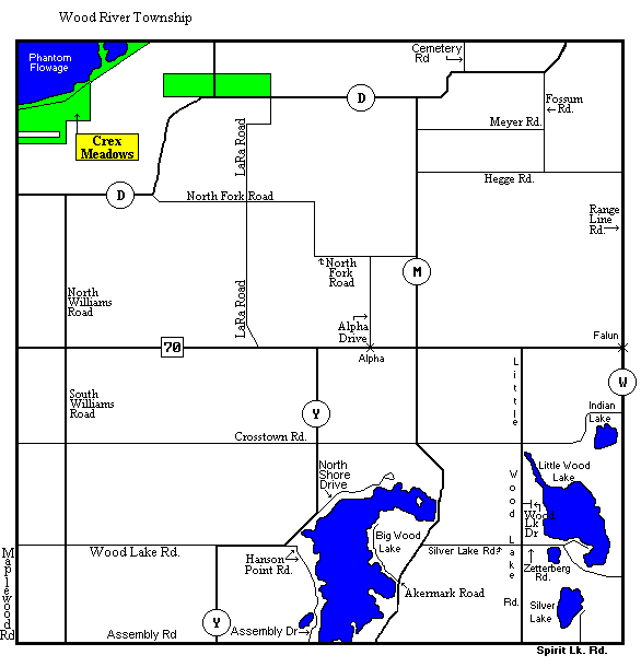 Wood River Township County Wisconsin Imagemap